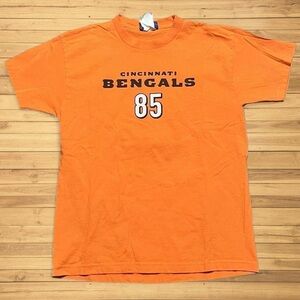 Vintage Cincinatti Bengals Chad Johnson #85 Orange Reebok Shirt Women’s Large